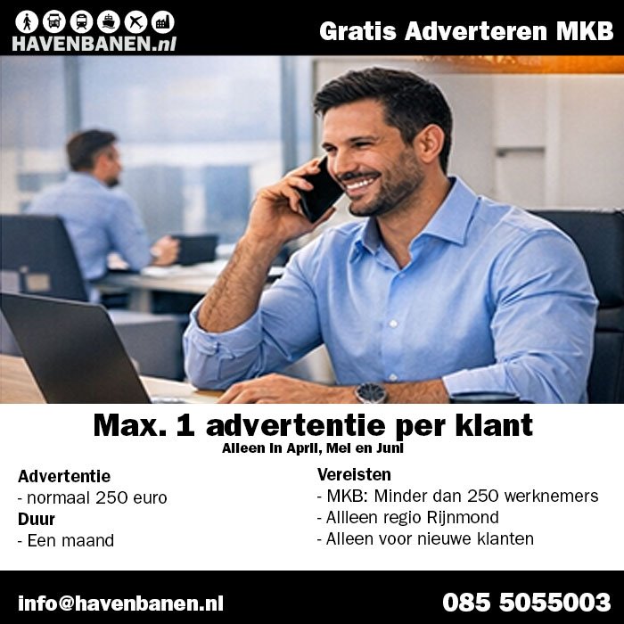 havenbanen gratis advertentie